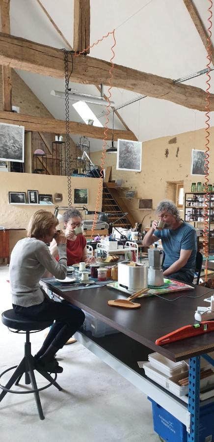 Chambre D'Hotes Chez Artiste Verrier, La Perriere - Perche Exteriér fotografie